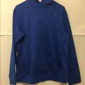 Blue Nike Dri-Fit Pullover Hoodie